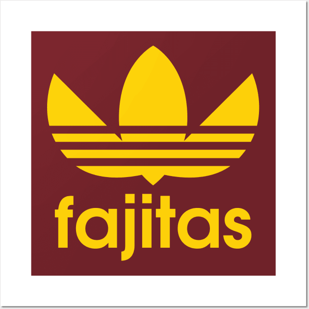 FAJITAS REBRANDED Wall Art by KARMADESIGNER T-SHIRT SHOP